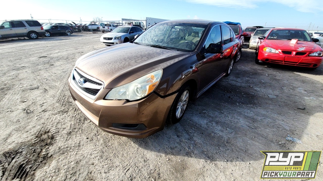 2011 SUBARU LEGACY partes disponibles