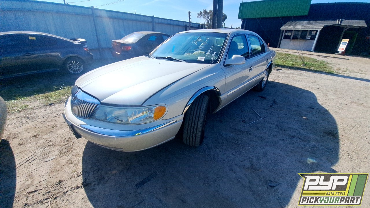 2002 LINCOLN CONTINENTAL partes disponibles