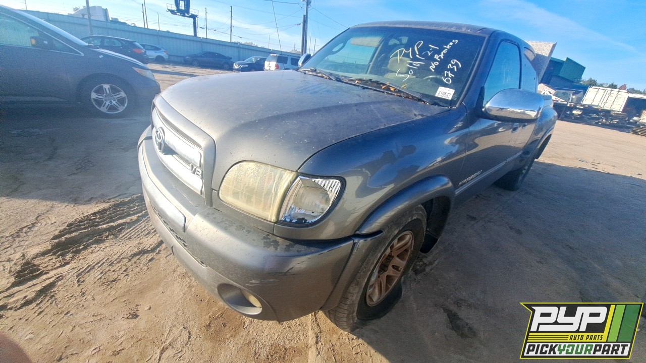 2003 TOYOTA TUNDRA partes disponibles