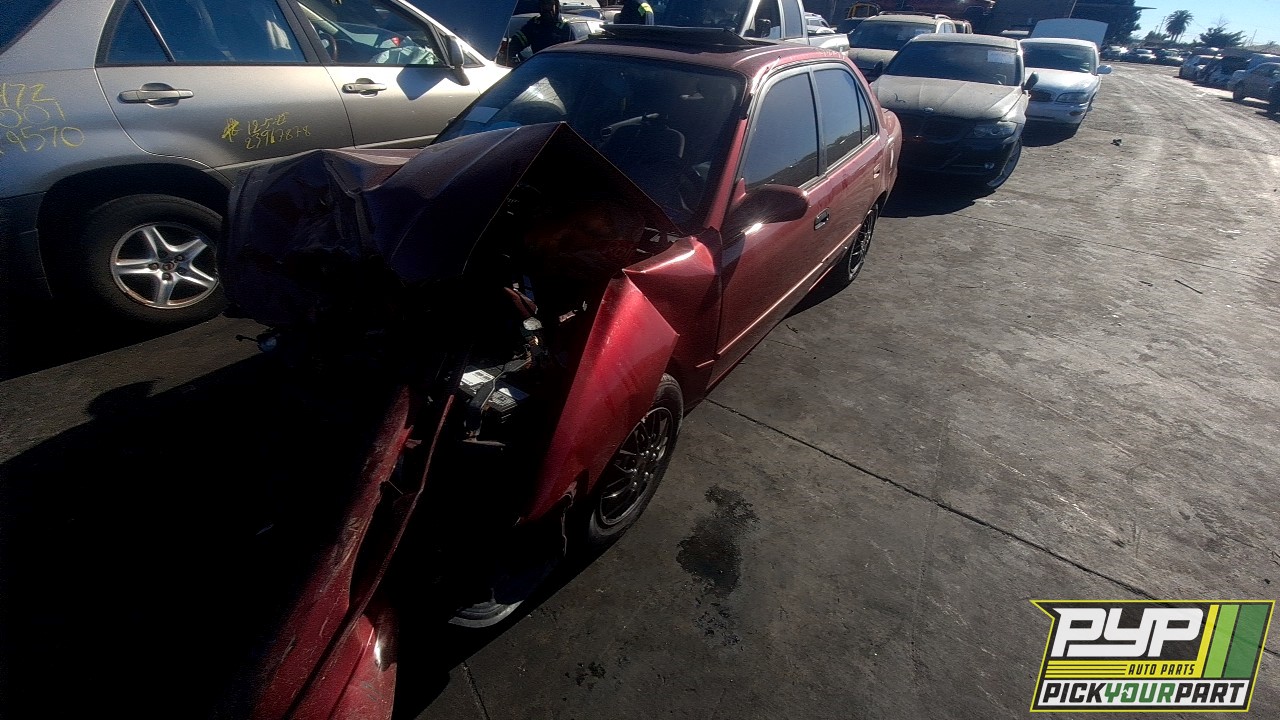 2000 TOYOTA COROLLA partes disponibles