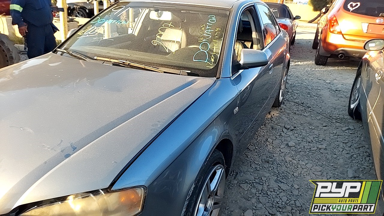 2007 AUDI A4 QUATTRO available for parts