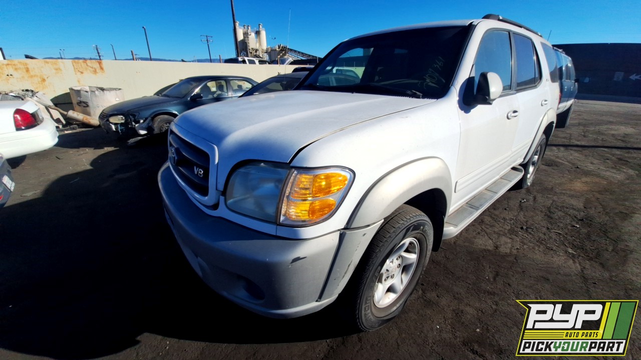 2001 TOYOTA SEQUOIA partes disponibles