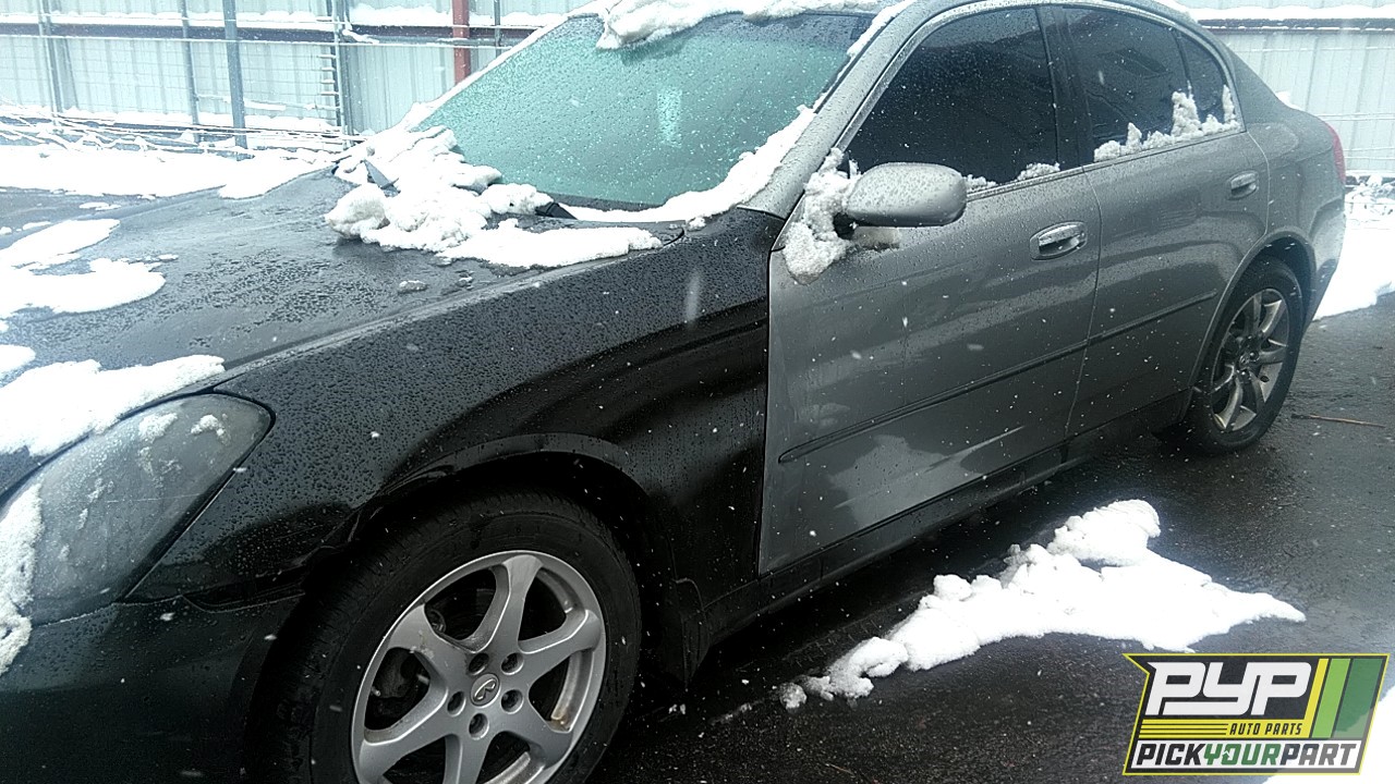 2004 INFINITI G35 partes disponibles