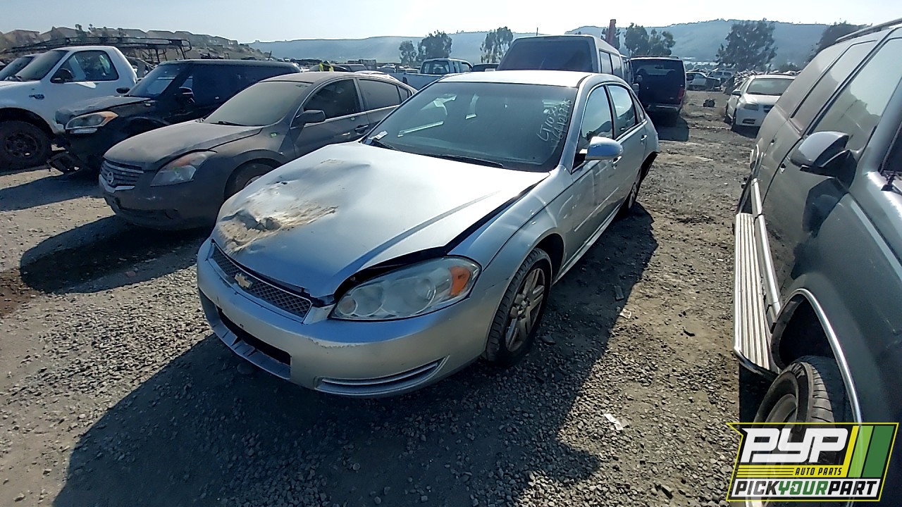 2012 CHEVROLET IMPALA partes disponibles