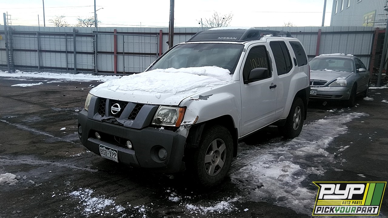 2007 NISSAN XTERRA partes disponibles