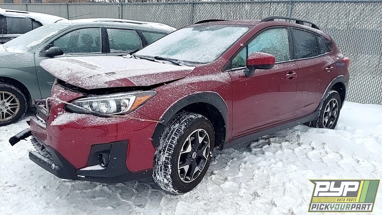 2018 SUBARU CROSSTREK available for parts