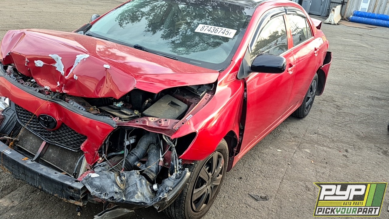 2009 TOYOTA COROLLA available for parts