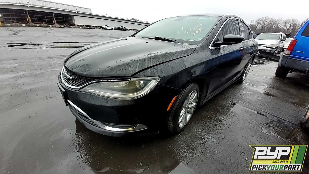 2015 CHRYSLER 200 partes disponibles
