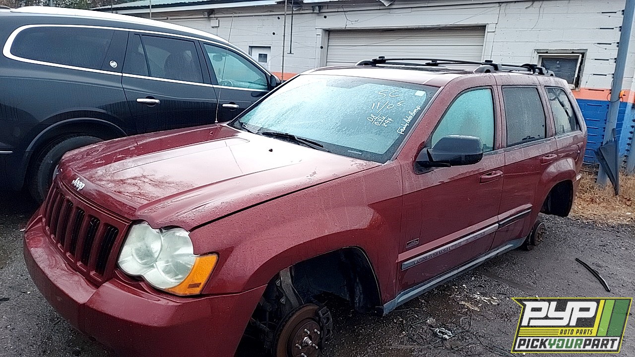 2008 JEEP GRAND CHEROKEE partes disponibles