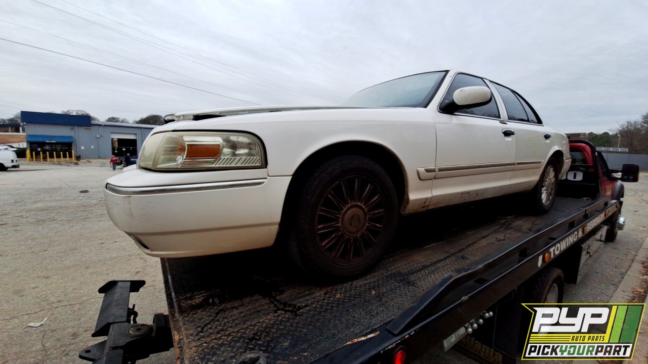 2008 MERCURY GRAND MARQUIS partes disponibles