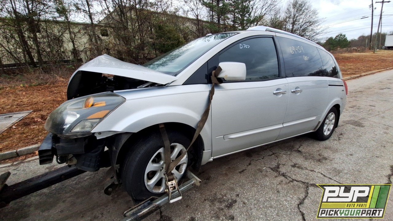 2007 NISSAN QUEST available for parts