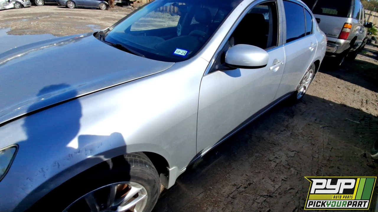 2008 INFINITI G35 partes disponibles