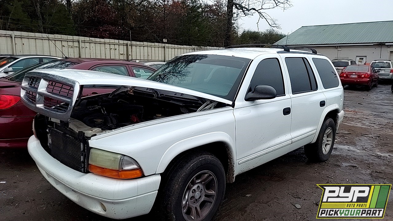 2003 DODGE DURANGO partes disponibles