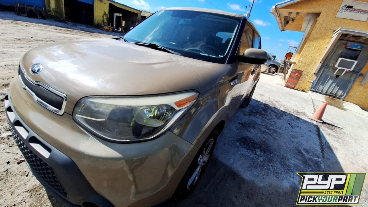 2016 KIA SOUL partes disponibles