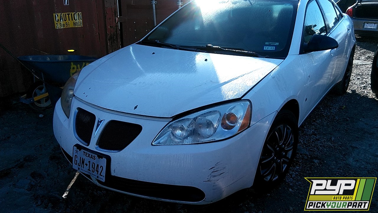2008 PONTIAC G6 available for parts