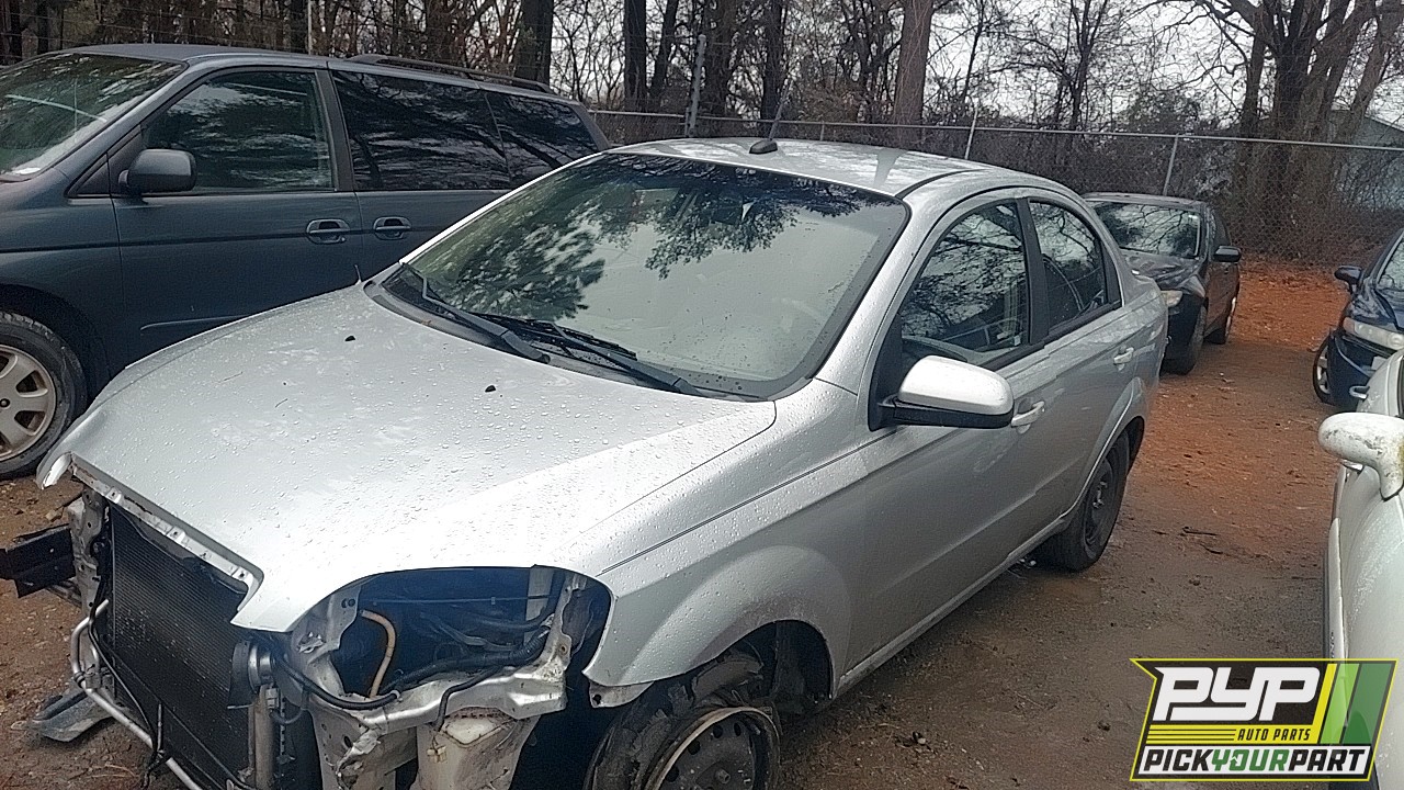 2011 CHEVROLET AVEO partes disponibles