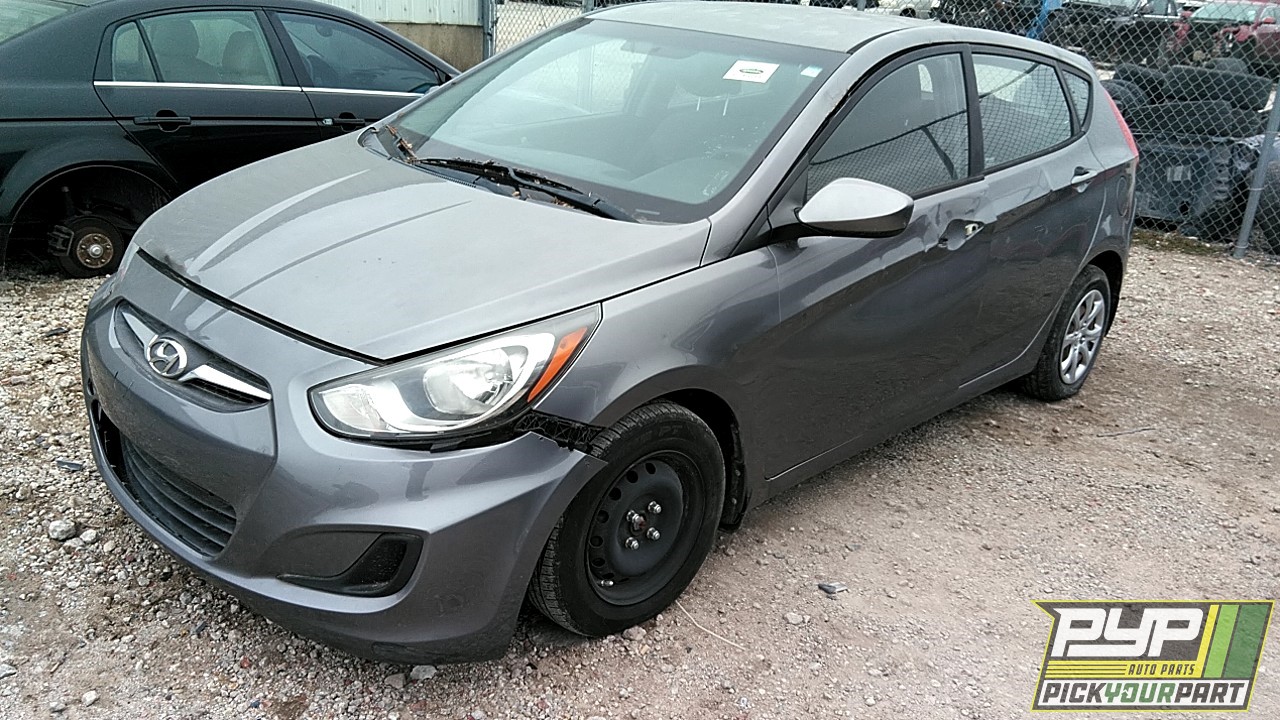 2014 HYUNDAI ACCENT partes disponibles