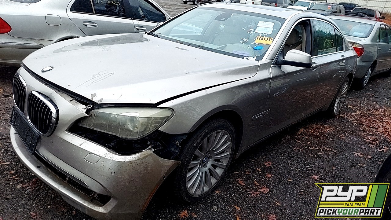 2009 BMW 750LI partes disponibles
