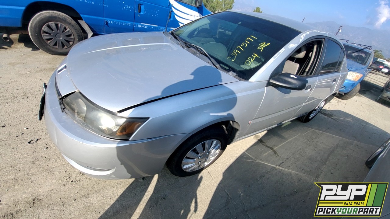 2003 SATURN ION partes disponibles
