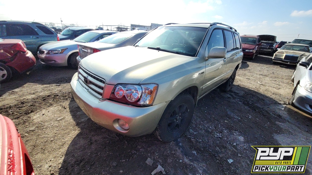 2003 TOYOTA HIGHLANDER partes disponibles
