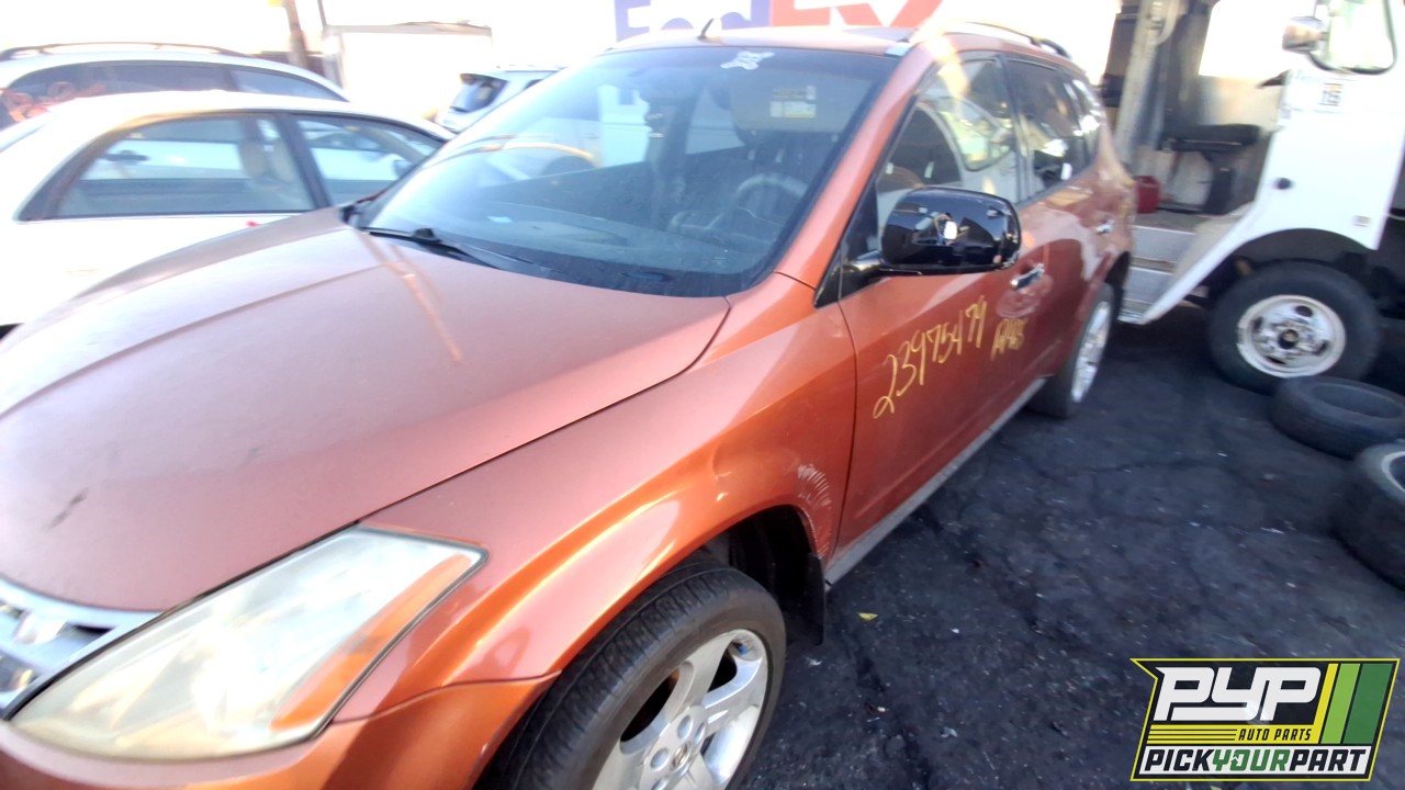 2003 NISSAN MURANO partes disponibles