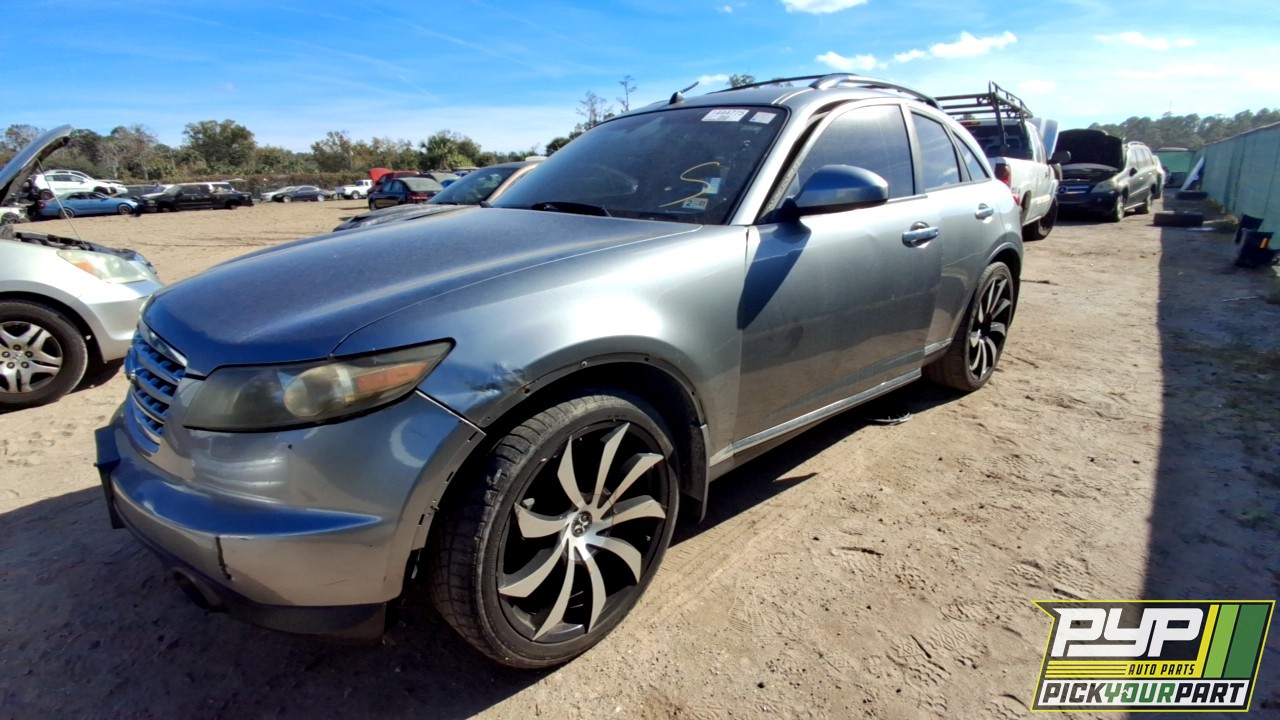 2007 INFINITI FX35 partes disponibles