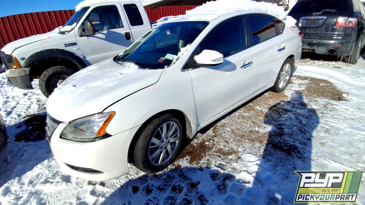 2013 NISSAN SENTRA partes disponibles