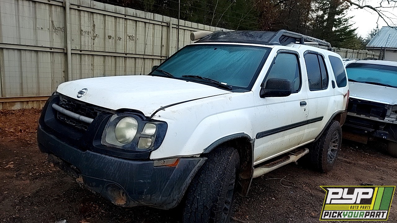 2002 NISSAN XTERRA partes disponibles