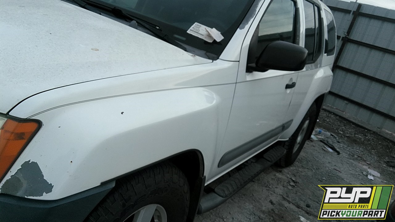 2005 NISSAN XTERRA partes disponibles