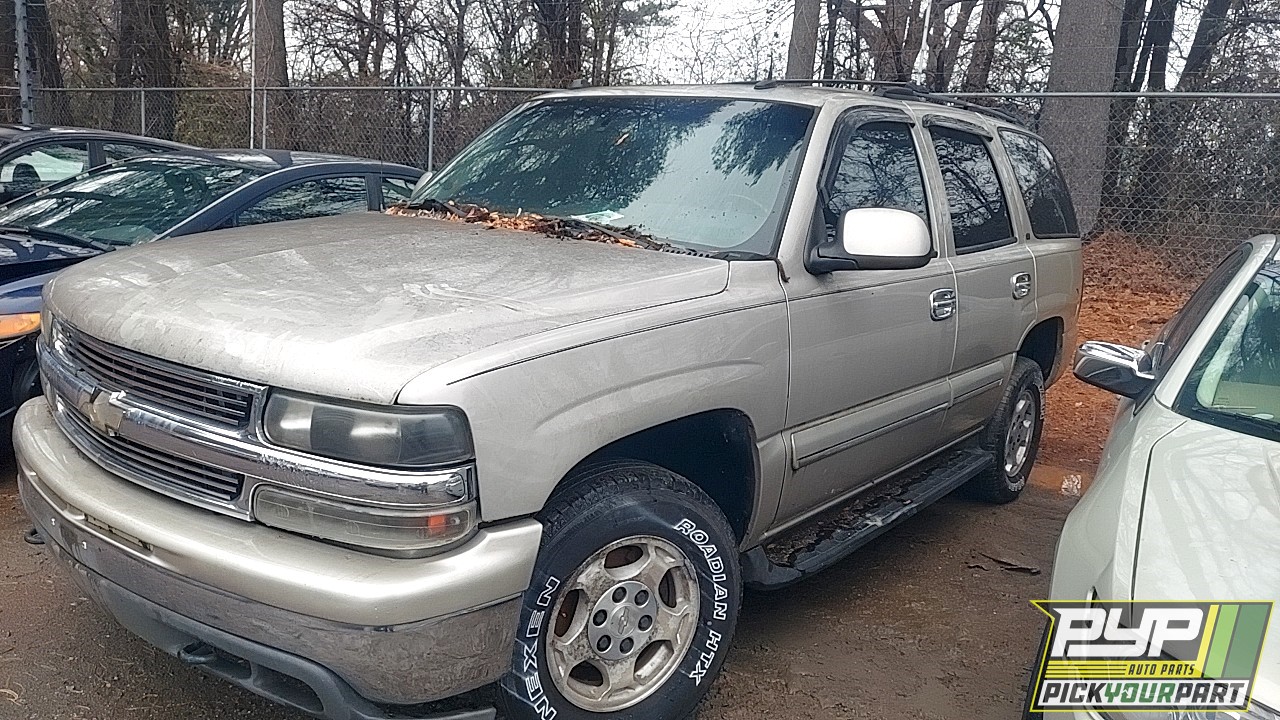 2004 CHEVROLET TAHOE partes disponibles