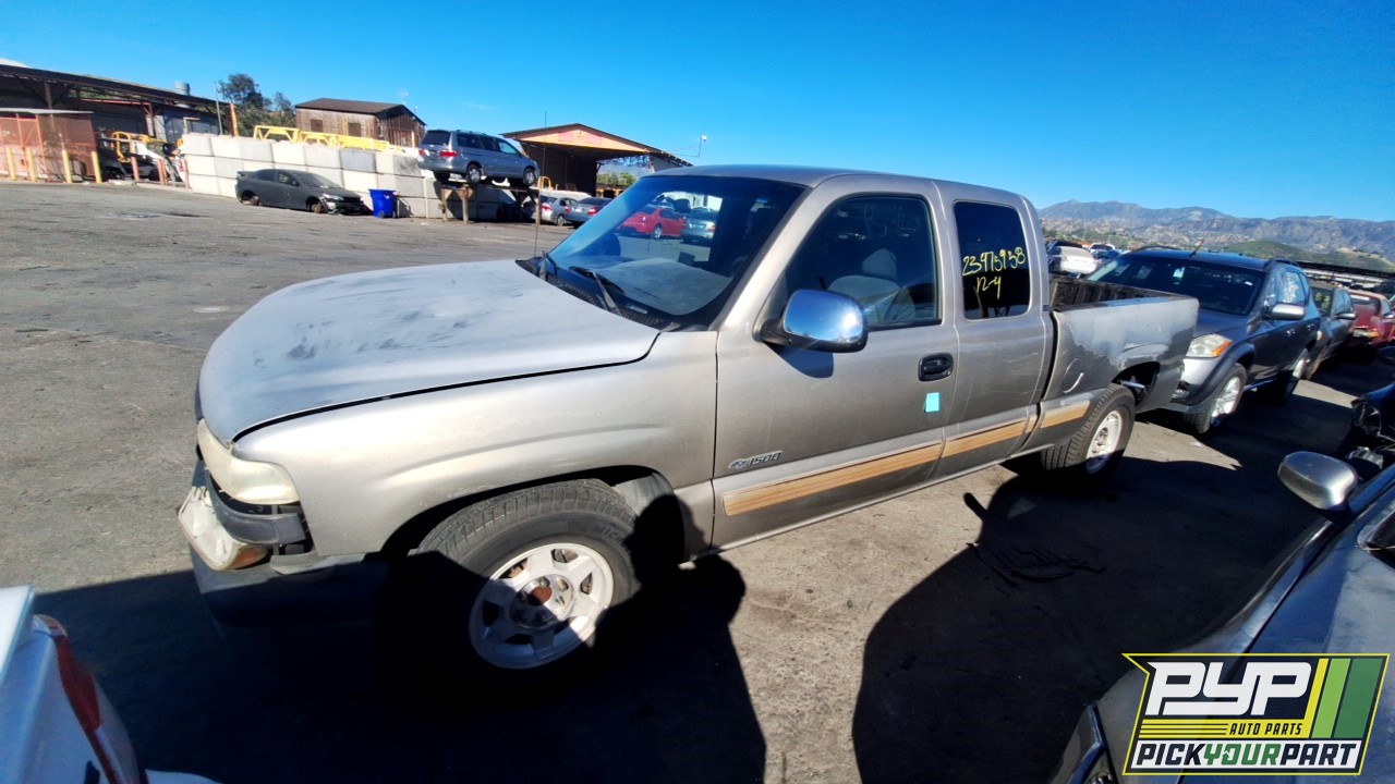 2002 CHEVROLET SILVERADO 1500 available for parts