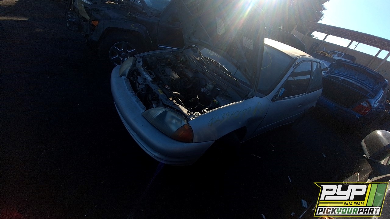 2000 CHEVROLET METRO partes disponibles