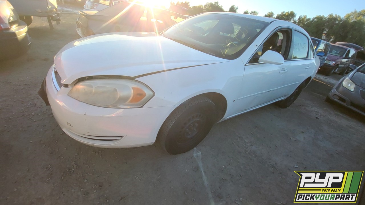 2007 CHEVROLET IMPALA partes disponibles