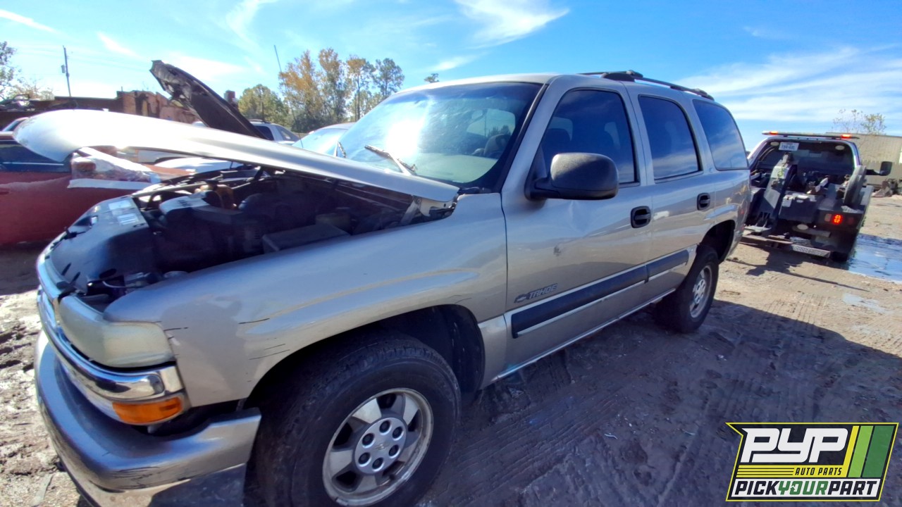 2001 CHEVROLET TAHOE partes disponibles