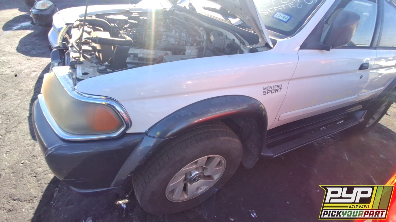 2001 MITSUBISHI MONTERO SPORT partes disponibles