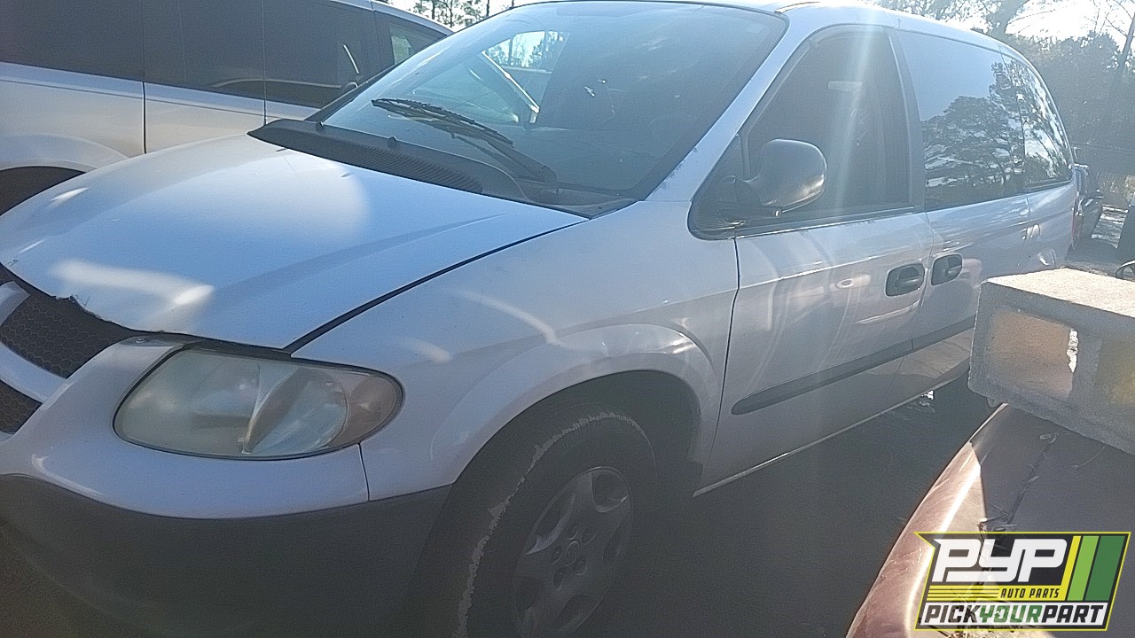 2002 DODGE CARAVAN partes disponibles