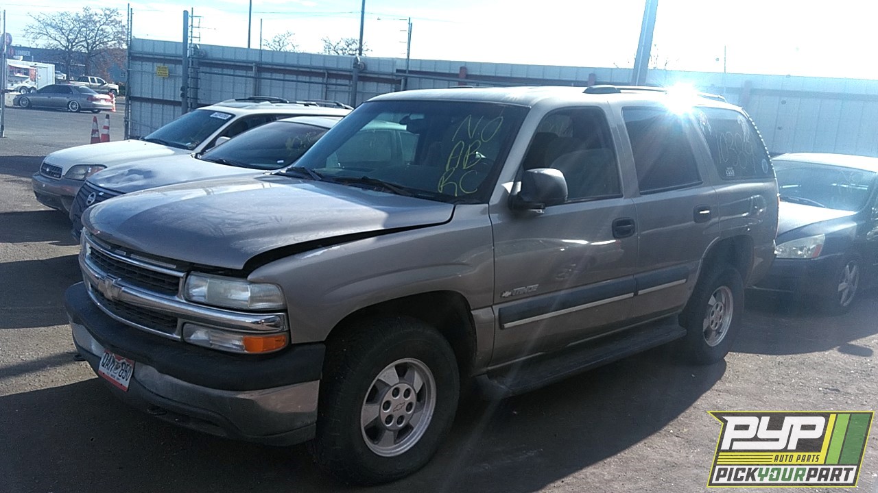 2003 CHEVROLET TAHOE partes disponibles