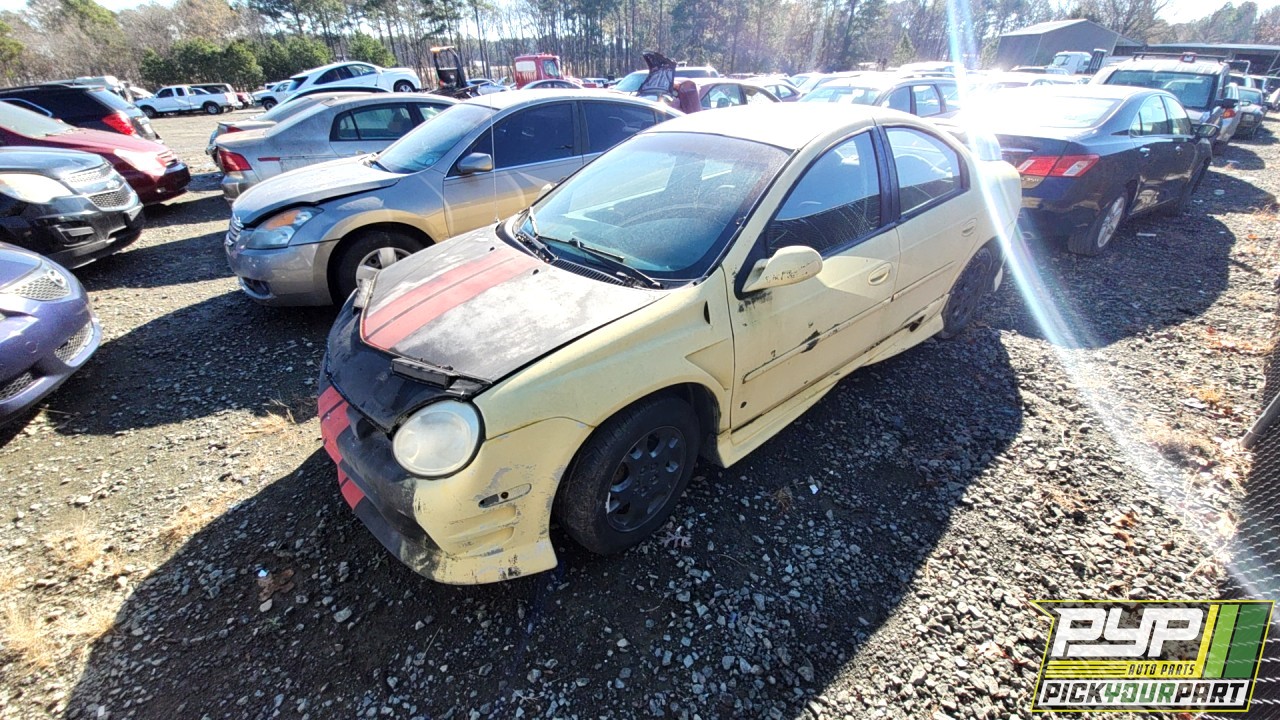 2004 DODGE NEON partes disponibles