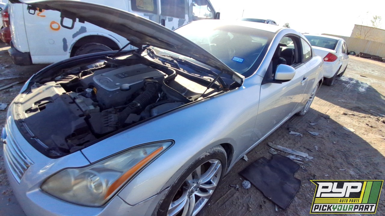 2008 INFINITI G37 partes disponibles