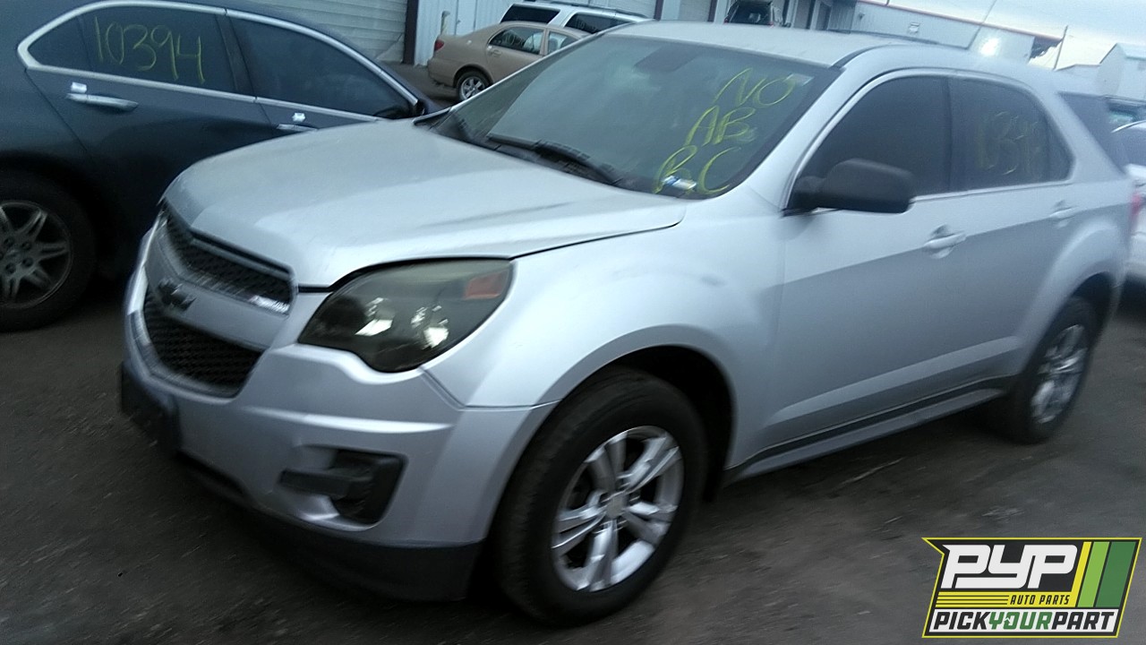 2012 CHEVROLET EQUINOX partes disponibles