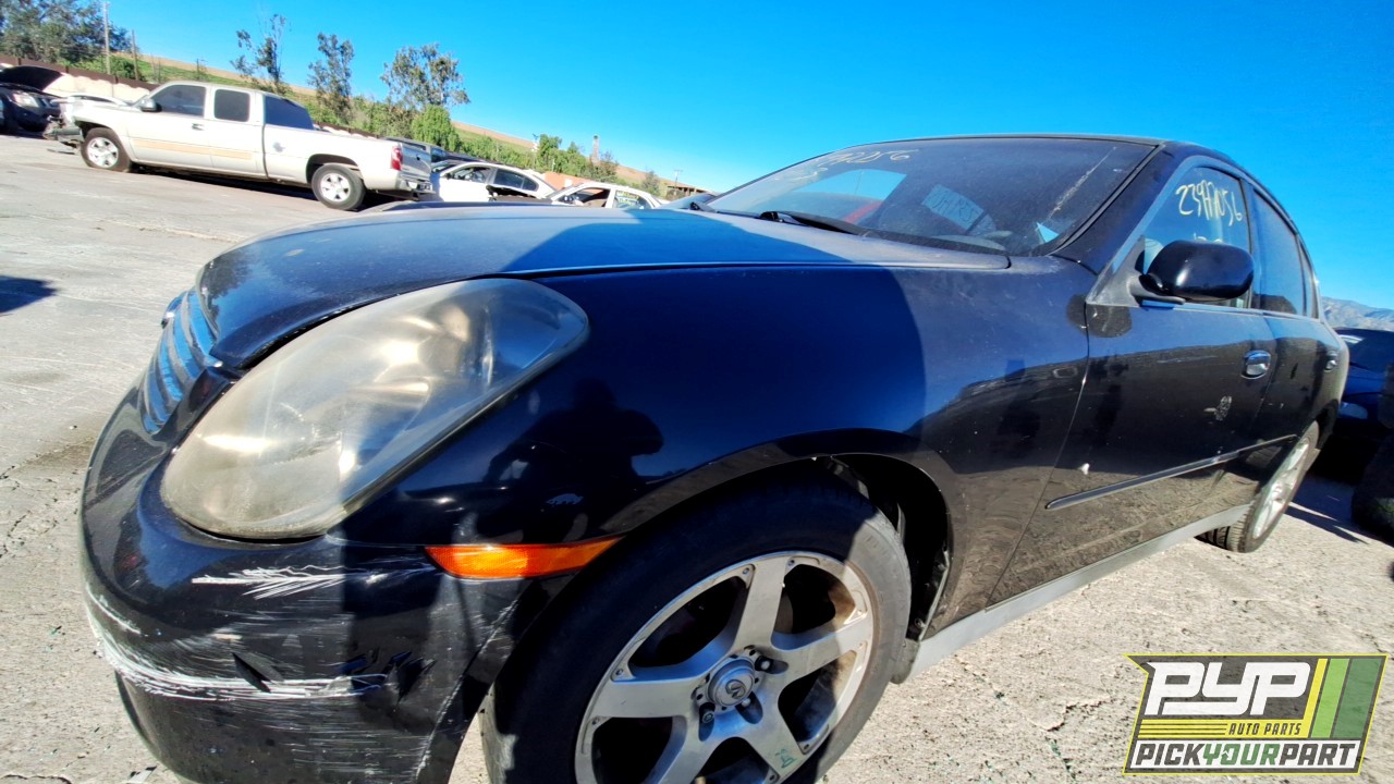 2003 INFINITI G35 partes disponibles