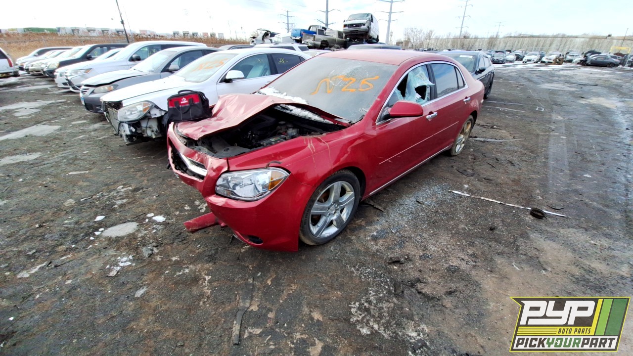 2012 CHEVROLET MALIBU partes disponibles