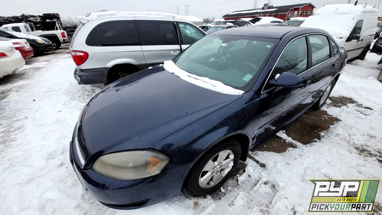 2009 CHEVROLET IMPALA partes disponibles
