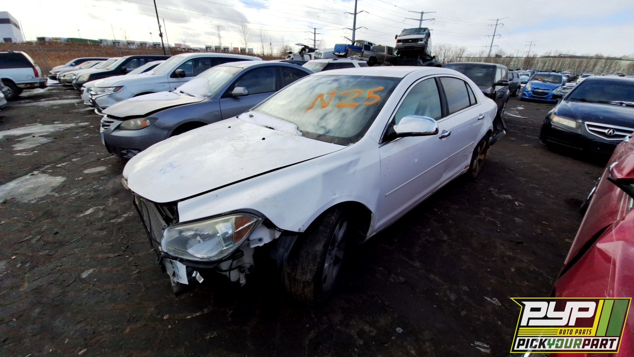 2012 CHEVROLET MALIBU partes disponibles