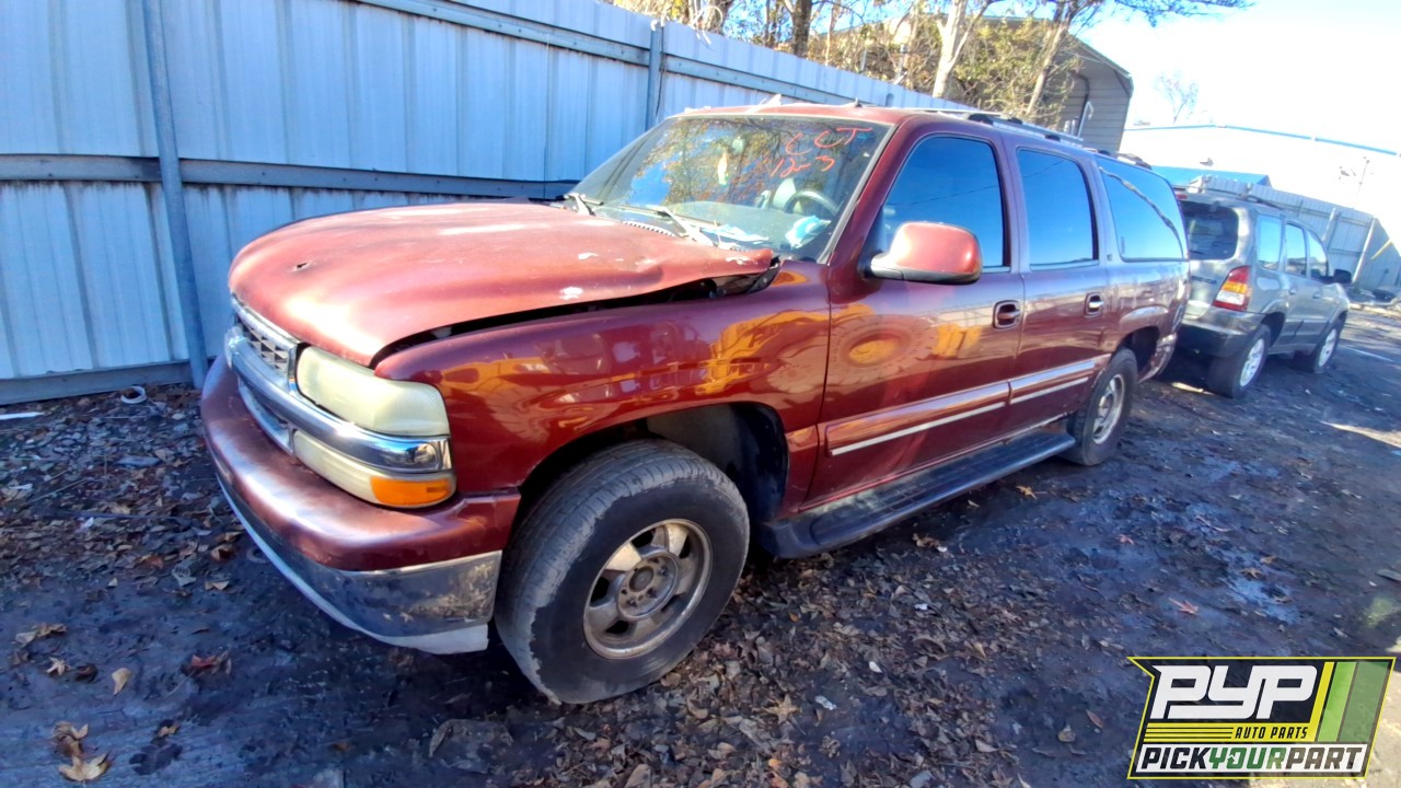 2002 CHEVROLET SUBURBAN 1500 available for parts