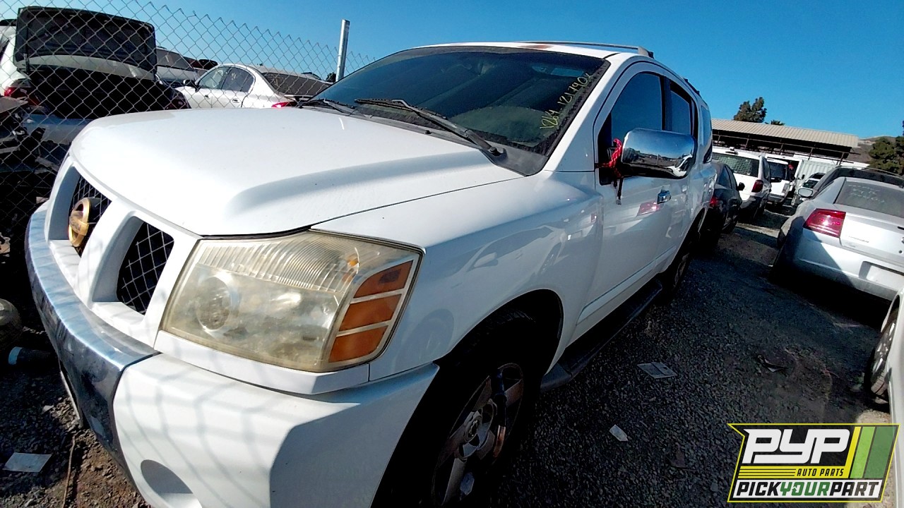 2004 NISSAN PATHFINDER ARMADA available for parts