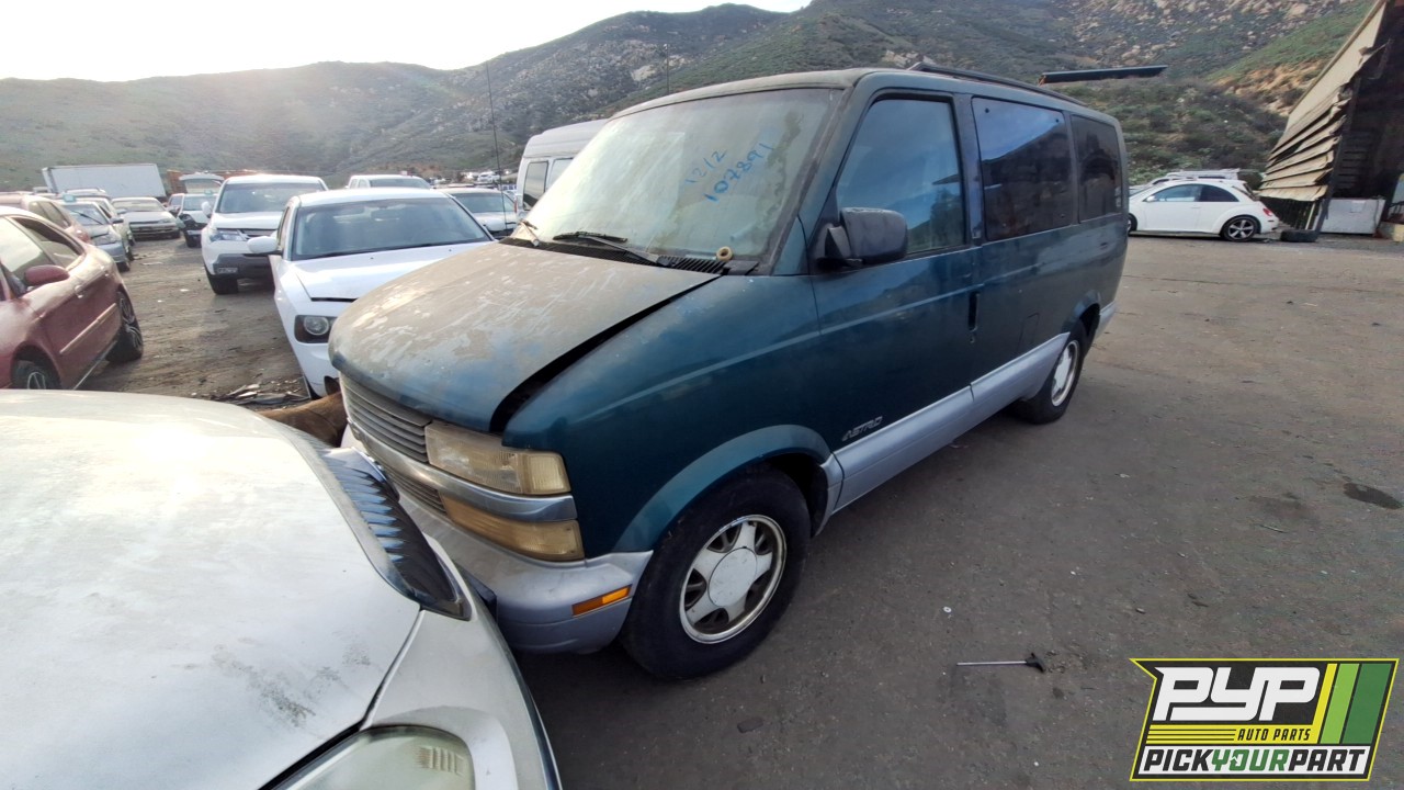 2000 CHEVROLET ASTRO partes disponibles