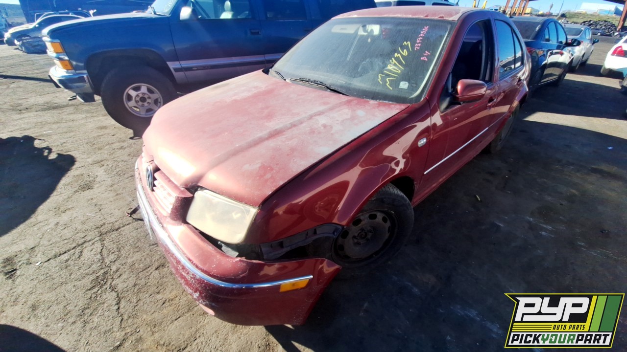 2004 VOLKSWAGEN JETTA partes disponibles