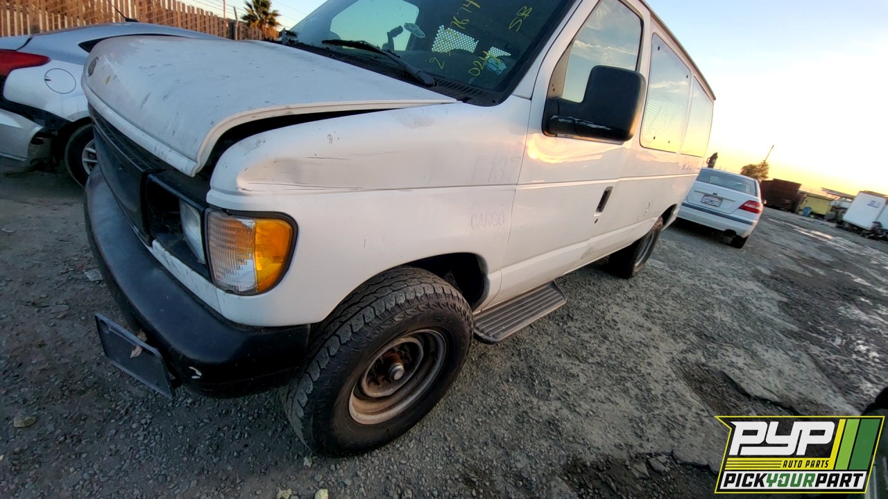 2000 FORD E-250 ECONOLINE partes disponibles