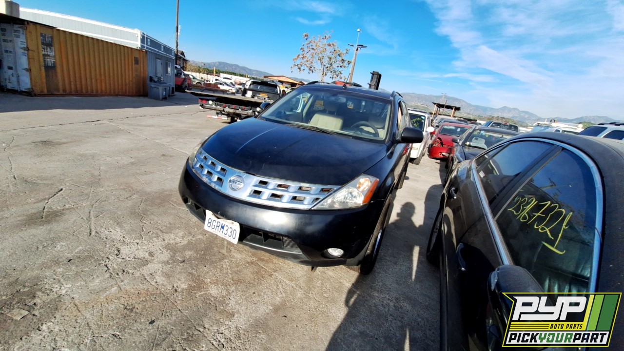 2003 NISSAN MURANO partes disponibles